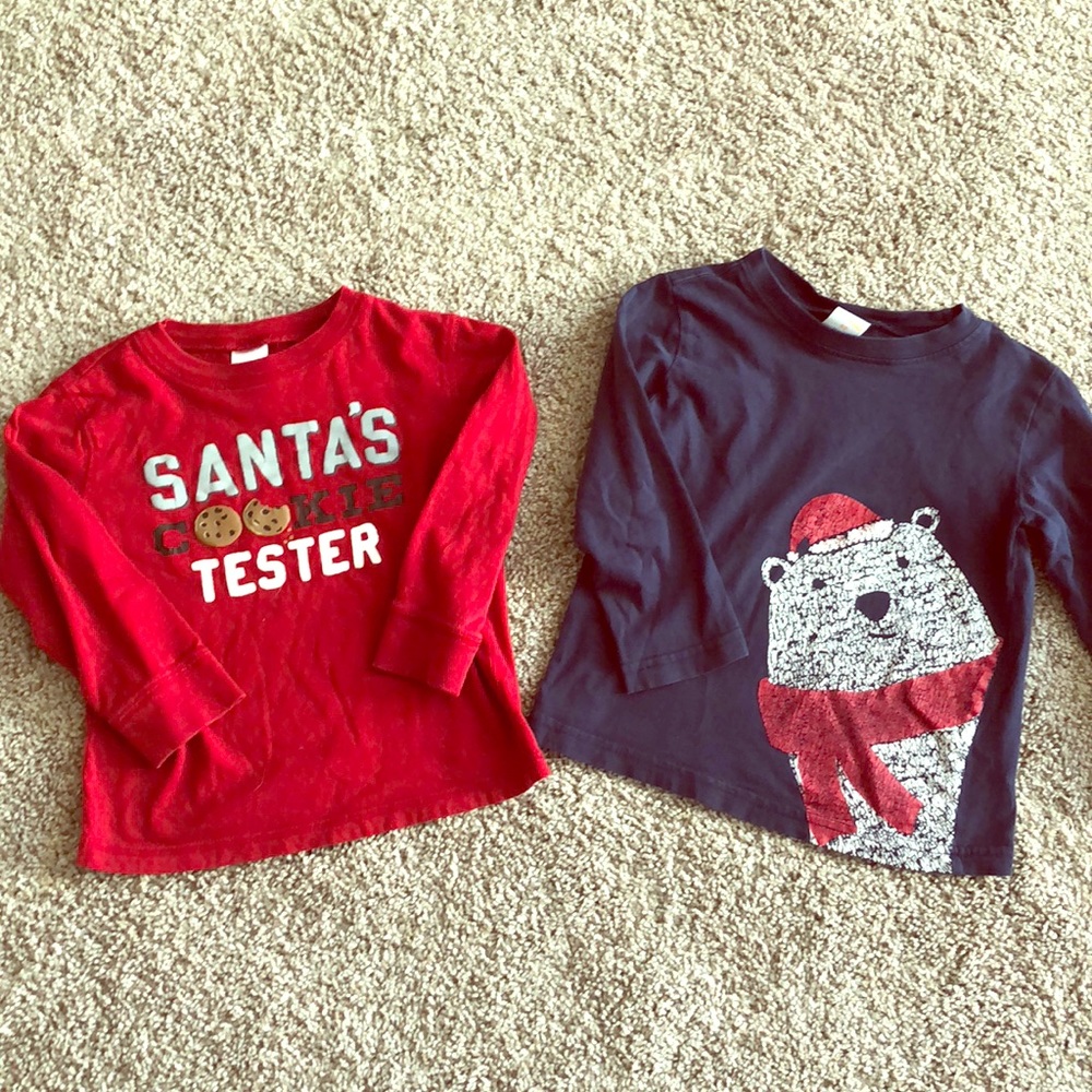 Gymboree 2T Christmas long sleeve bundle